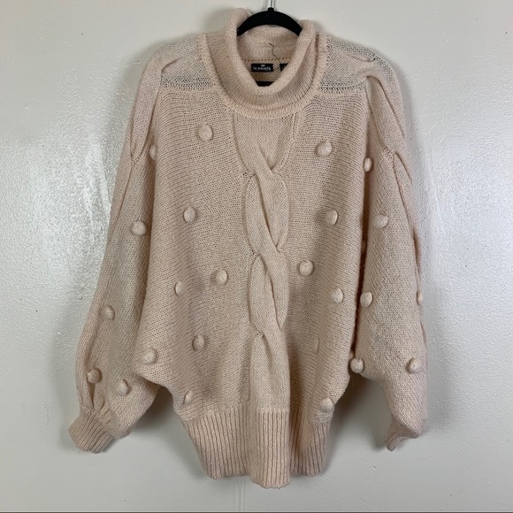 Chunky Pom Pom long sleeve sweater - Picture 2 of 7